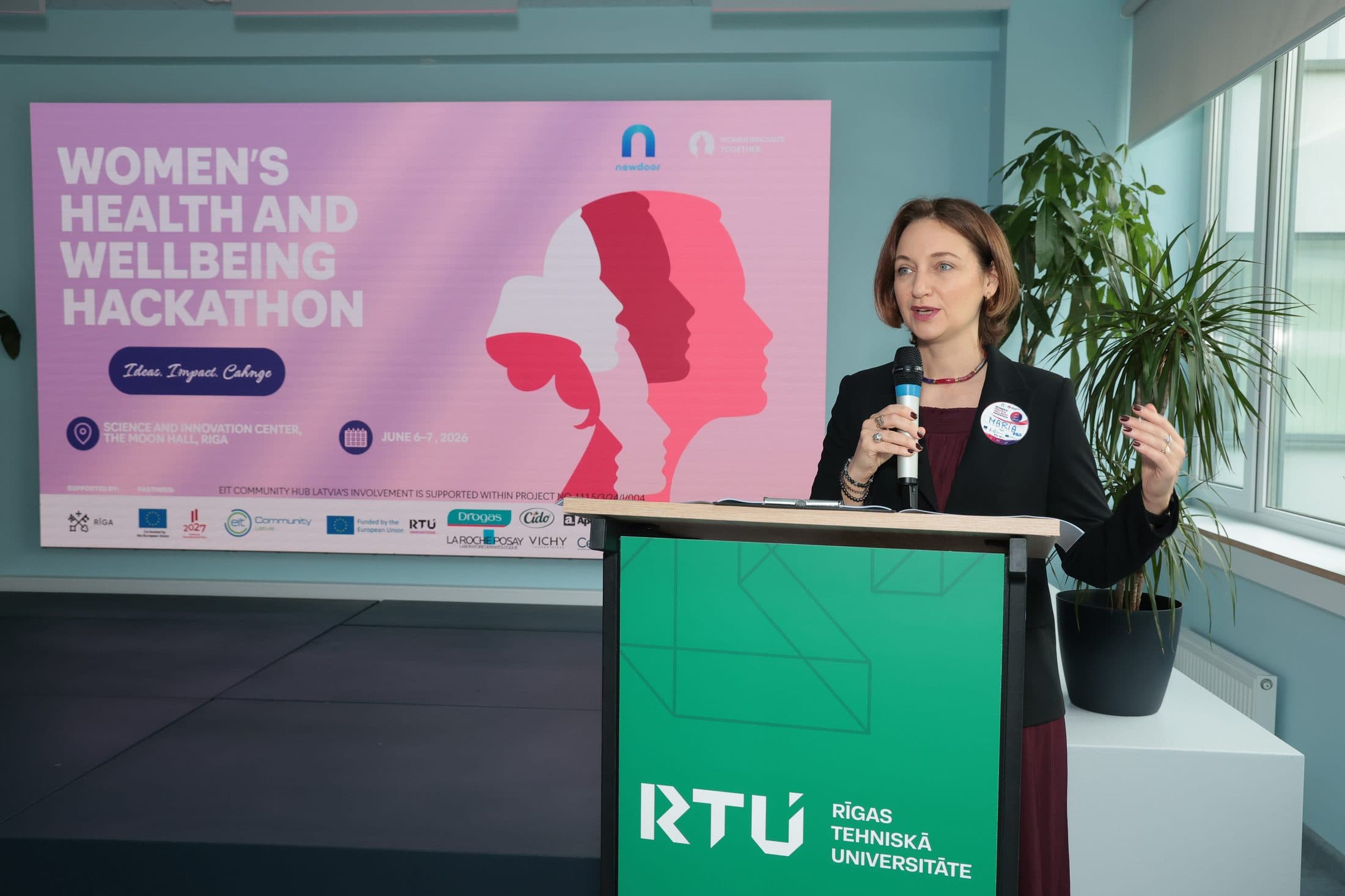 Opening address at the Women's Health & Well-being Hackathon